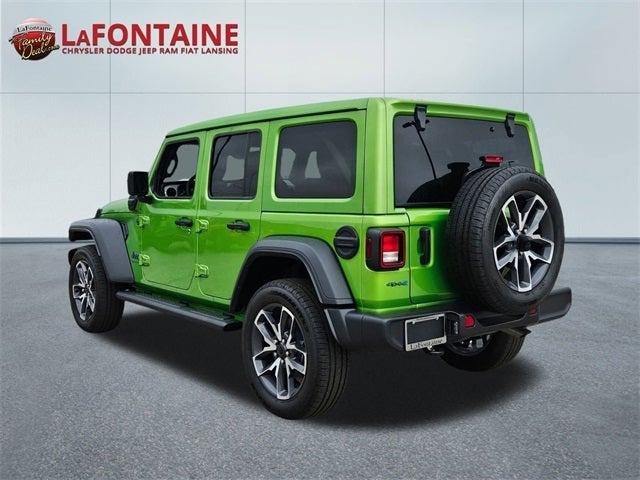 2025 Jeep Wrangler 4xe WRANGLER 4-DOOR SPORT S 4xe