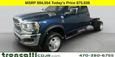 2024 RAM Ram 5500 Chassis Cab RAM 5500 TRADESMAN CHASSIS CREW CAB 4X4 84 CA