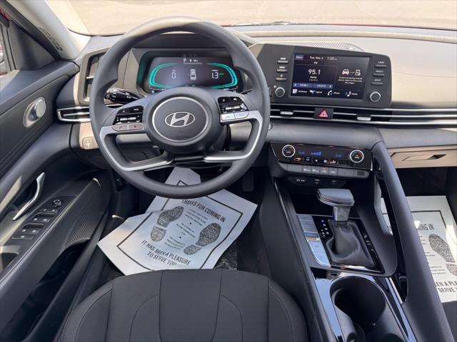 2025 Hyundai Elantra Hybrid Blue