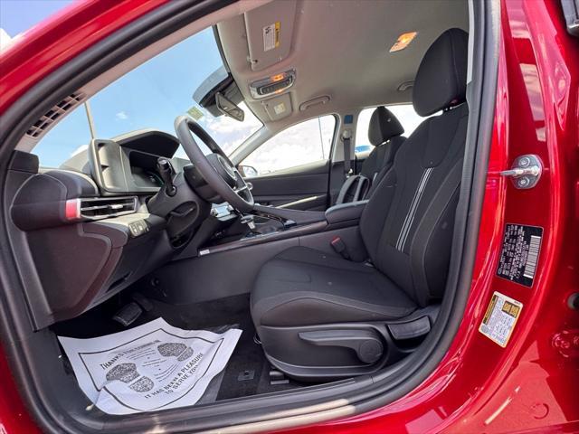 2025 Hyundai Elantra Hybrid Blue
