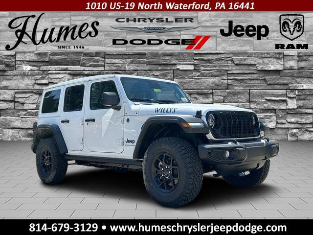 2025 Jeep Wrangler 4xe WRANGLER 4-DOOR WILLYS 4xe