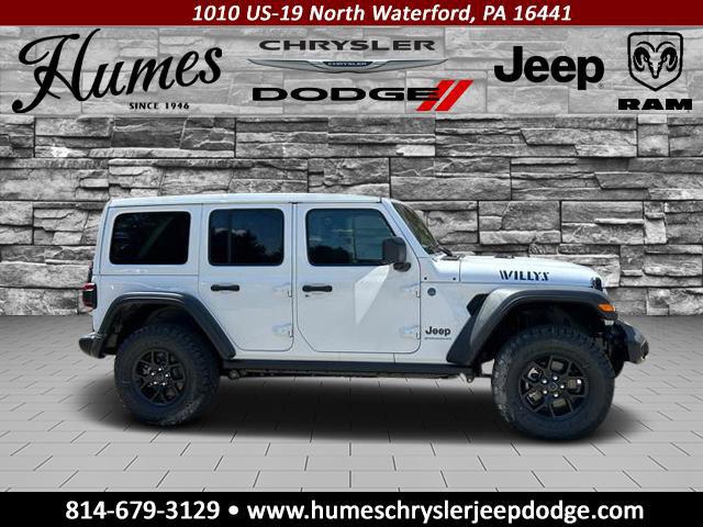 2025 Jeep Wrangler 4xe WRANGLER 4-DOOR WILLYS 4xe