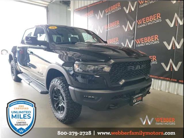 2025 RAM Ram 1500 RAM 1500 REBEL CREW CAB 4X4 57 BOX