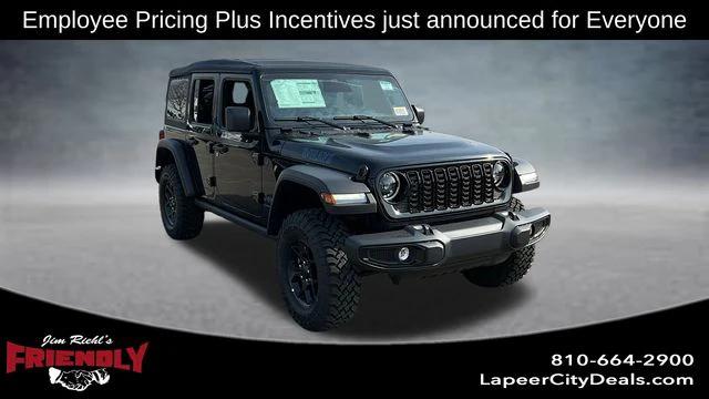 2025 Jeep Wrangler 4xe WRANGLER 4-DOOR WILLYS 4xe