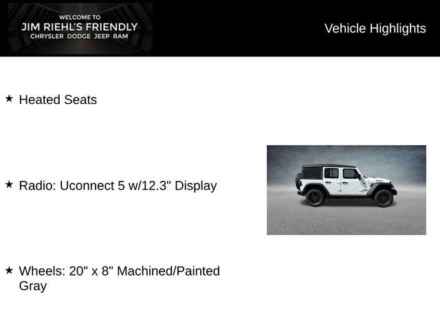 2025 Jeep Wrangler 4xe WRANGLER 4-DOOR WILLYS 4xe