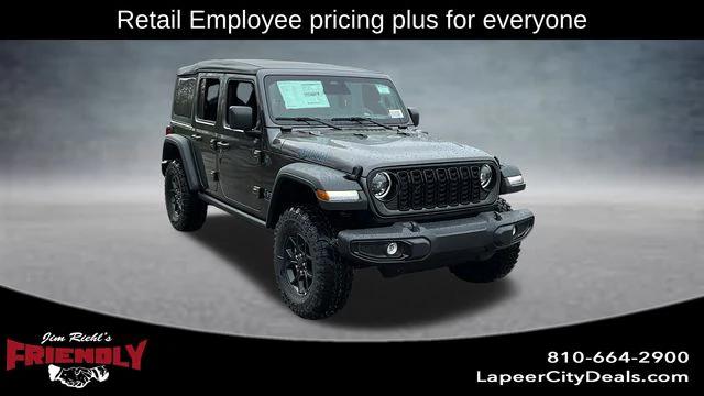 2025 Jeep Wrangler 4xe WRANGLER 4-DOOR WILLYS 4xe