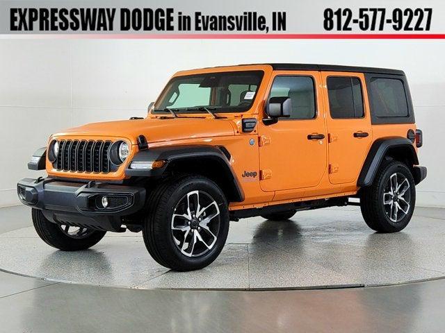 2025 Jeep Wrangler 4xe WRANGLER 4-DOOR SPORT S 4xe