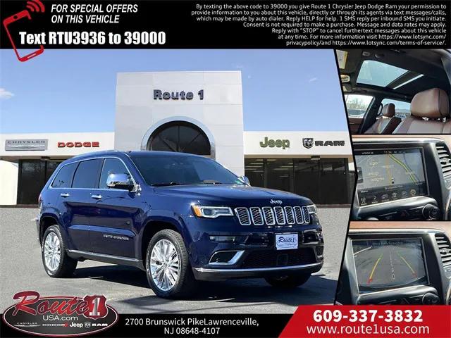 2017 Jeep Grand Cherokee Summit 4x4