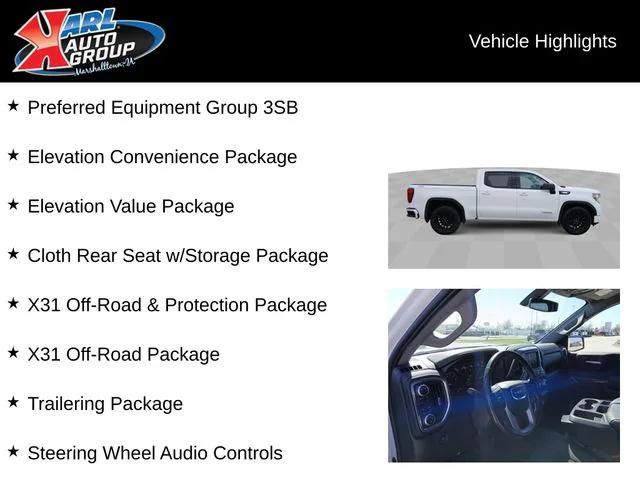 2021 GMC Sierra 1500 4WD Crew Cab Short Box Elevation