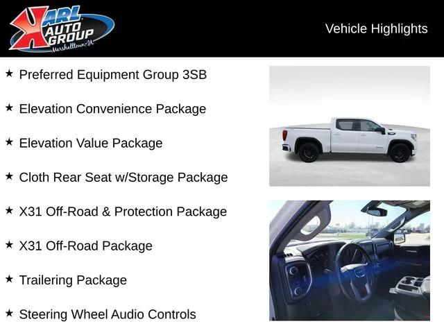 2021 GMC Sierra 1500 4WD Crew Cab Short Box Elevation