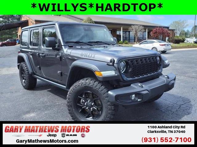 2024 Jeep Wrangler 4-Door Willys 4x4