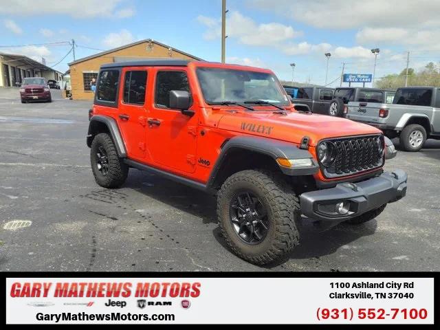 2024 Jeep Wrangler 4-Door Willys 4x4