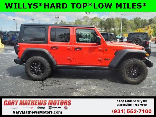 2024 Jeep Wrangler 4-Door Willys 4x4