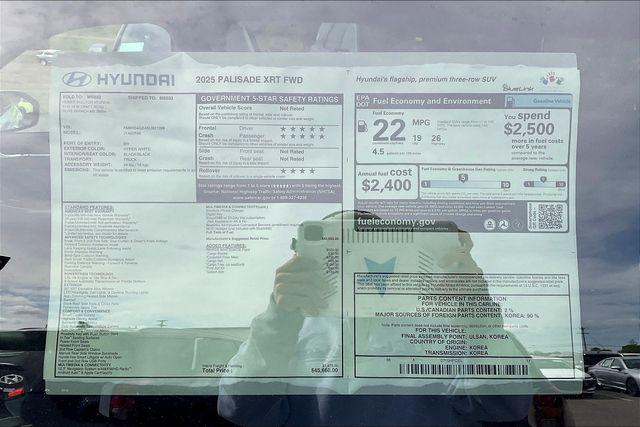 New 2025 Hyundai Palisade For Sale in Olive Branch, MS