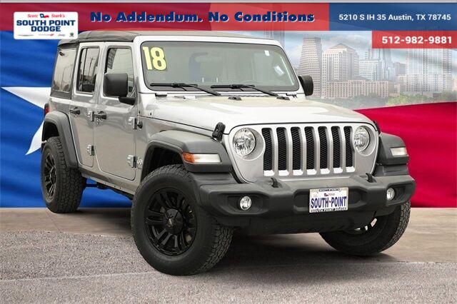 2018 Jeep Wrangler Unlimited Sport S 4x4
