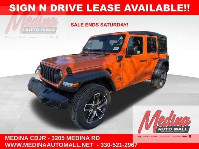 2025 Jeep Wrangler 4xe WRANGLER 4-DOOR SPORT S 4xe