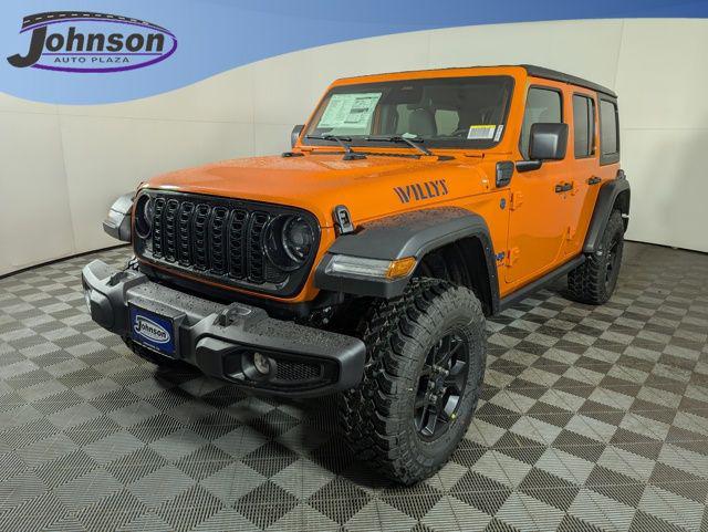 2025 Jeep Wrangler 4xe WRANGLER 4-DOOR WILLYS 4xe