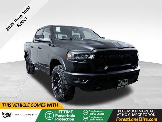 2025 RAM Ram 1500 RAM 1500 REBEL CREW CAB 4X4 57 BOX