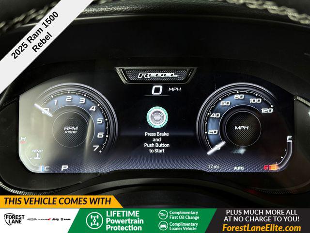 2025 RAM Ram 1500 RAM 1500 REBEL CREW CAB 4X4 57 BOX