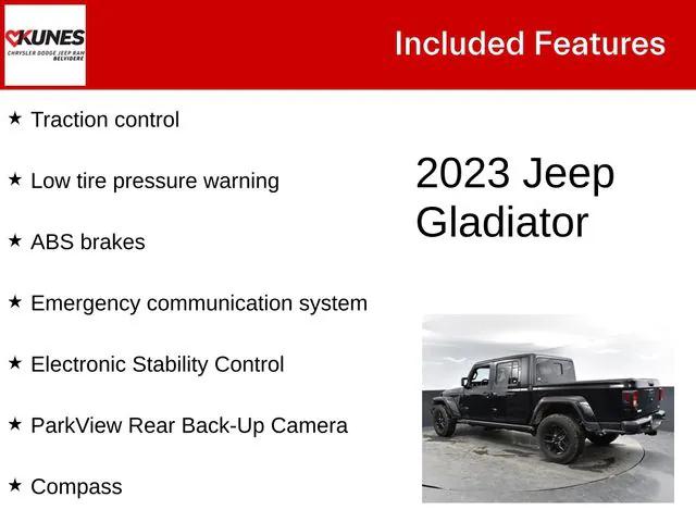 2023 Jeep Gladiator Freedom 4x4
