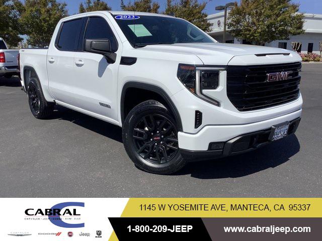 2023 GMC Sierra 1500 4WD Crew Cab Short Box Elevation with 3VL