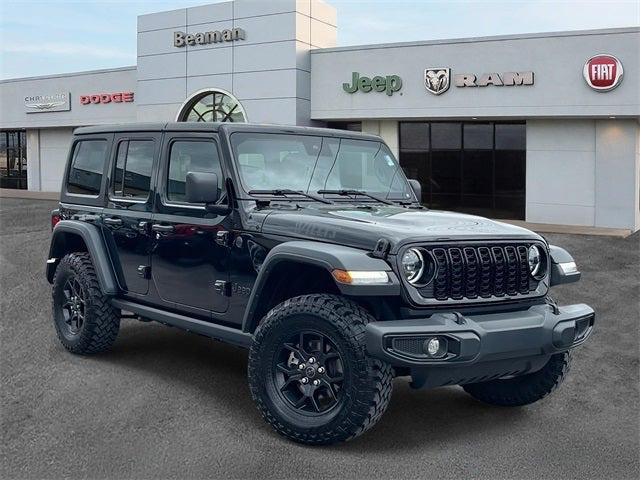 2024 Jeep Wrangler 4-Door Willys 4x4