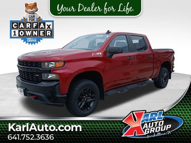 2021 Chevrolet Silverado 1500 4WD Crew Cab Short Bed Custom Trail Boss