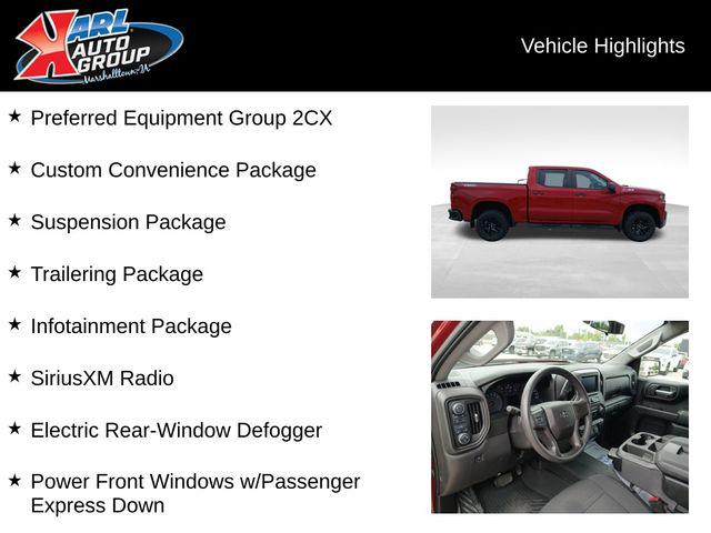 2021 Chevrolet Silverado 1500 4WD Crew Cab Short Bed Custom Trail Boss