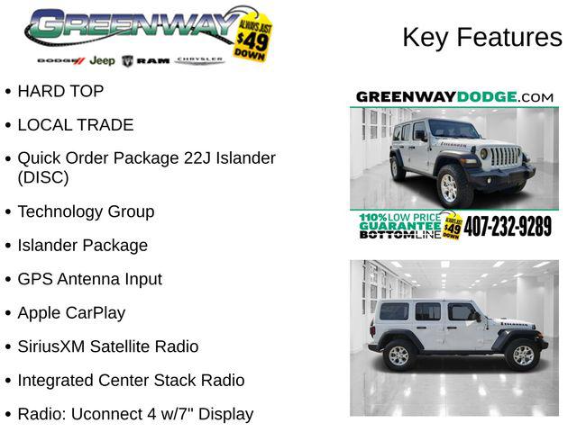 2021 Jeep Wrangler Unlimited Islander 4x4
