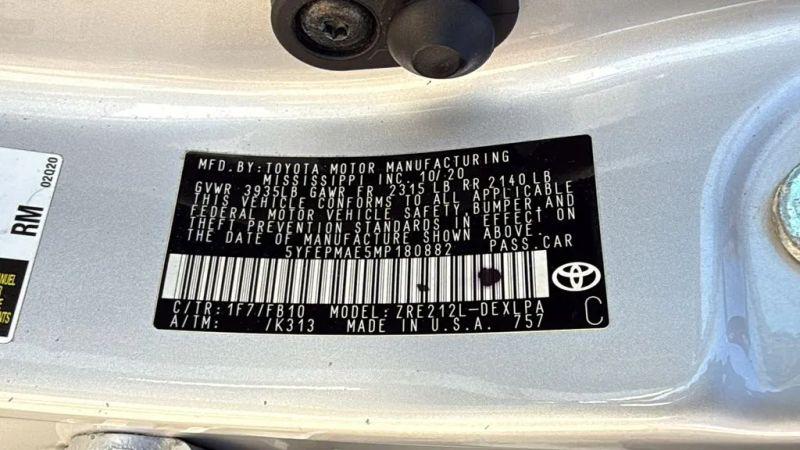 2021 Toyota Corolla LE