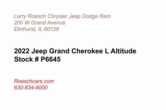 2022 Jeep Grand Cherokee L Altitude 4x4