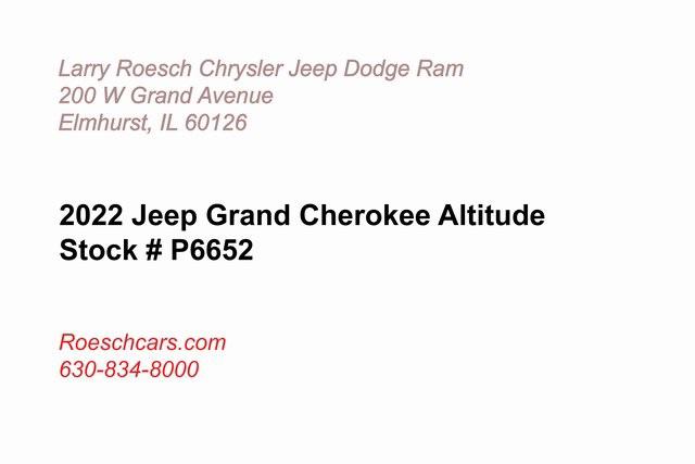2022 Jeep Grand Cherokee Altitude 4x4