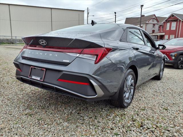 2025 Hyundai Elantra Hybrid Blue