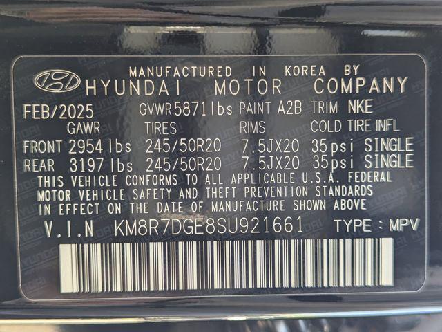 2025 Hyundai Palisade Calligraphy Night Edition