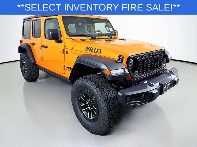 2025 Jeep Wrangler WRANGLER 4-DOOR WILLYS 2025 Jeep Wrangler WRANGLER 4-DOOR WILLYS