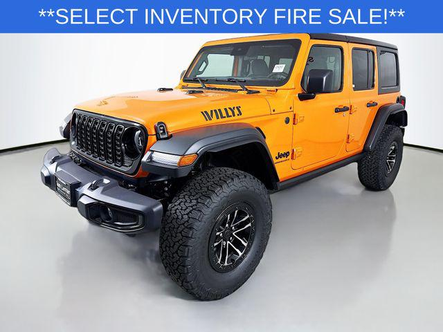 2025 Jeep Wrangler WRANGLER 4-DOOR WILLYS 2025 Jeep Wrangler WRANGLER 4-DOOR WILLYS