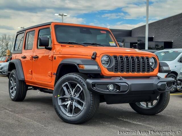 2025 Jeep Wrangler 4xe WRANGLER 4-DOOR SPORT S 4xe