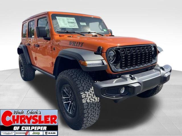 2025 Jeep Wrangler WRANGLER 4-DOOR WILLYS 2025 Jeep Wrangler WRANGLER 4-DOOR WILLYS
