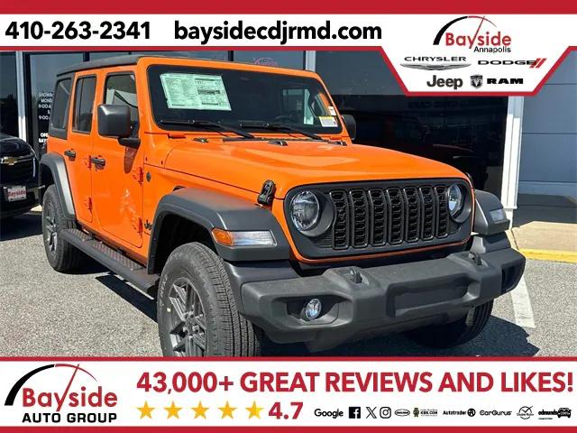 2025 Jeep Wrangler WRANGLER 4-DOOR SPORT S