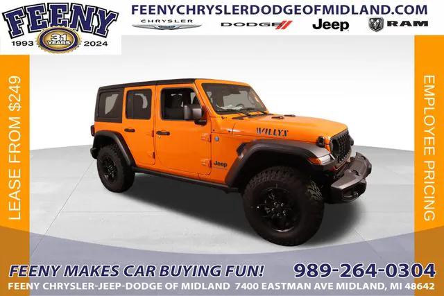 2025 Jeep Wrangler 4xe WRANGLER 4-DOOR WILLYS 4xe
