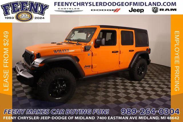 2025 Jeep Wrangler 4xe WRANGLER 4-DOOR WILLYS 4xe