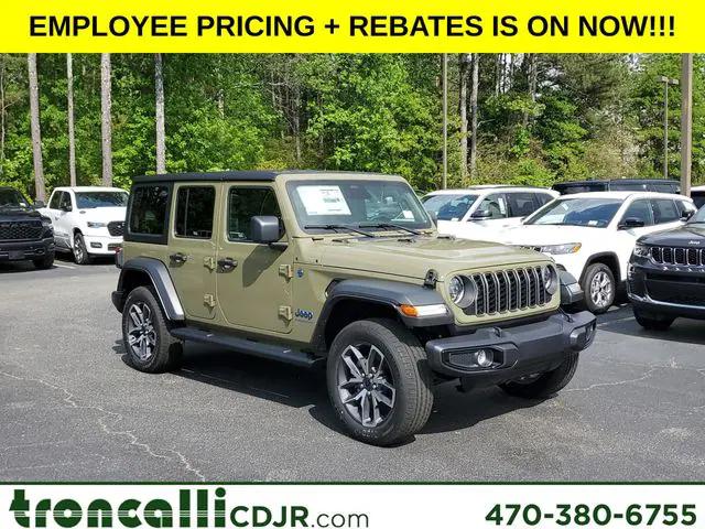 2025 Jeep Wrangler 4xe WRANGLER 4-DOOR SPORT S 4xe