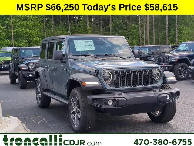 2025 Jeep Wrangler 4xe WRANGLER 4-DOOR SPORT S 4xe