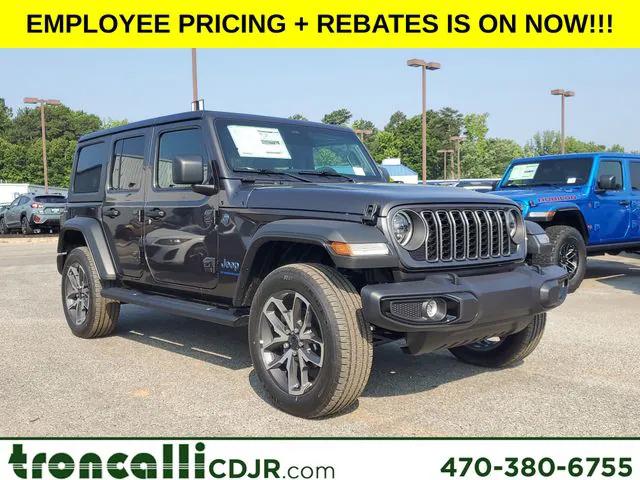 2025 Jeep Wrangler 4xe WRANGLER 4-DOOR SPORT S 4xe