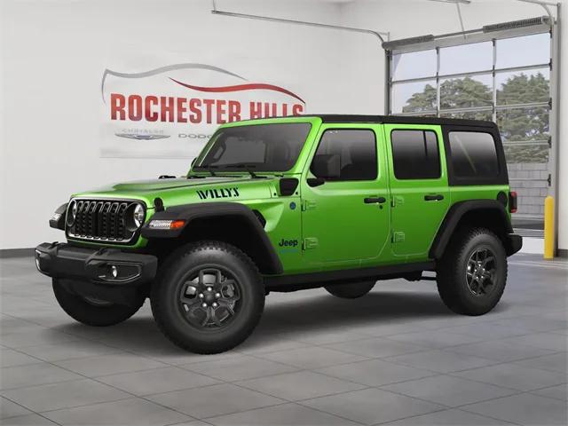 2025 Jeep Wrangler 4xe WRANGLER 4-DOOR WILLYS 4xe