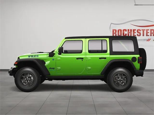 2025 Jeep Wrangler 4xe WRANGLER 4-DOOR WILLYS 4xe
