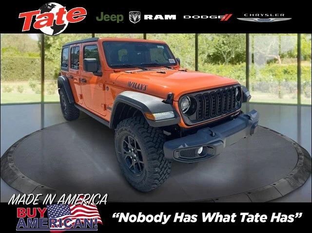 2025 Jeep Wrangler 4xe WRANGLER 4-DOOR WILLYS 4xe