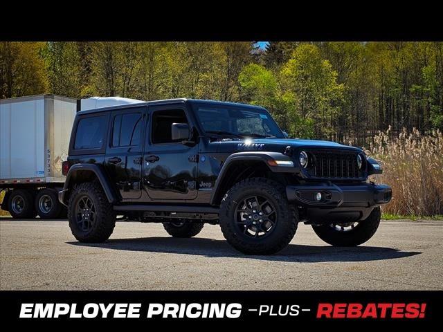 2025 Jeep Wrangler 4xe WRANGLER 4-DOOR WILLYS 4xe