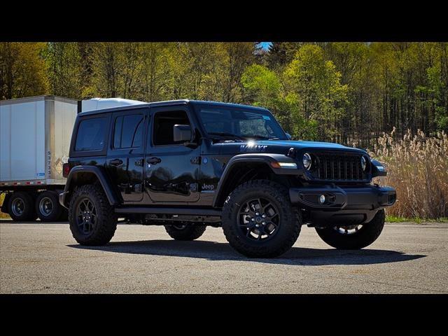 2025 Jeep Wrangler 4xe WRANGLER 4-DOOR WILLYS 4xe