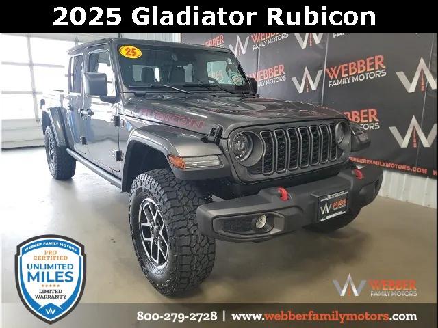 2025 Jeep Gladiator GLADIATOR RUBICON 4X4